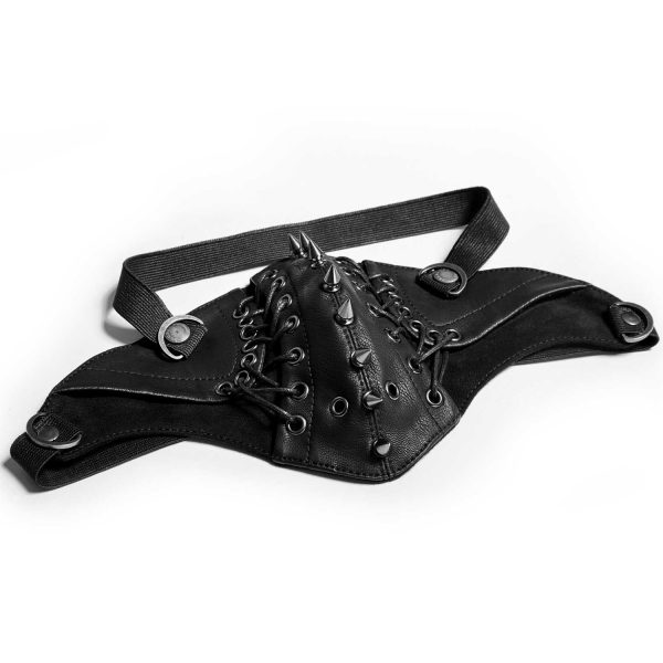 soldes ligne PUNK RAVE Masque ‘Dragon’ Noir 9