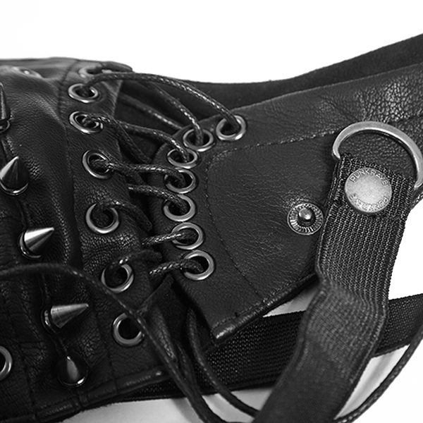soldes ligne PUNK RAVE Masque ‘Dragon’ Noir 11