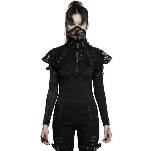 magasin en ligne france PUNK RAVE Masque ‘Goth Stylish’ Noir 3