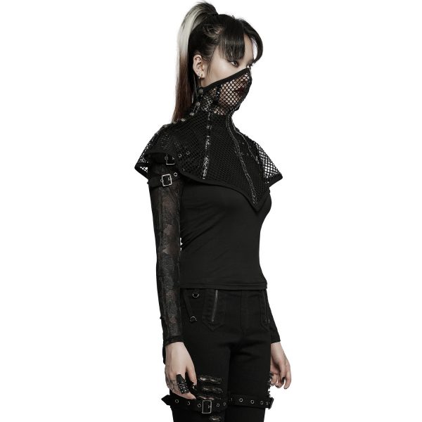 magasin en ligne france PUNK RAVE Masque ‘Goth Stylish’ Noir 5