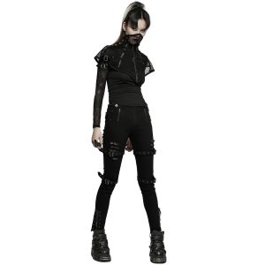 magasin en ligne france PUNK RAVE Masque ‘Goth Stylish’ Noir 23