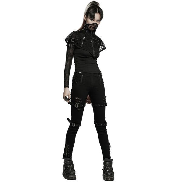 magasin en ligne france PUNK RAVE Masque ‘Goth Stylish’ Noir 7