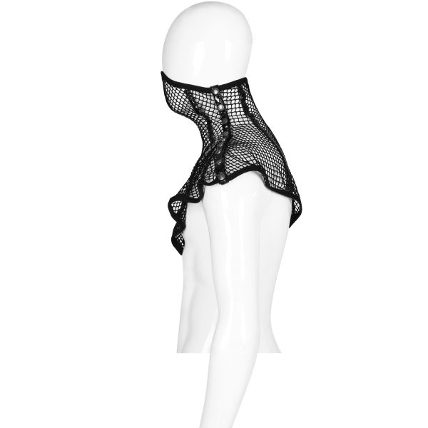 magasin en ligne france PUNK RAVE Masque ‘Goth Stylish’ Noir 10