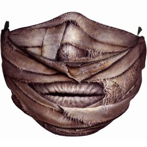 Spiral Direct Masque ‘Mummified’ Beige boutique pas cher 9
