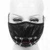DEVIL FASHION Masque ‘Piercings’ Noir Et Rouge soldes 32