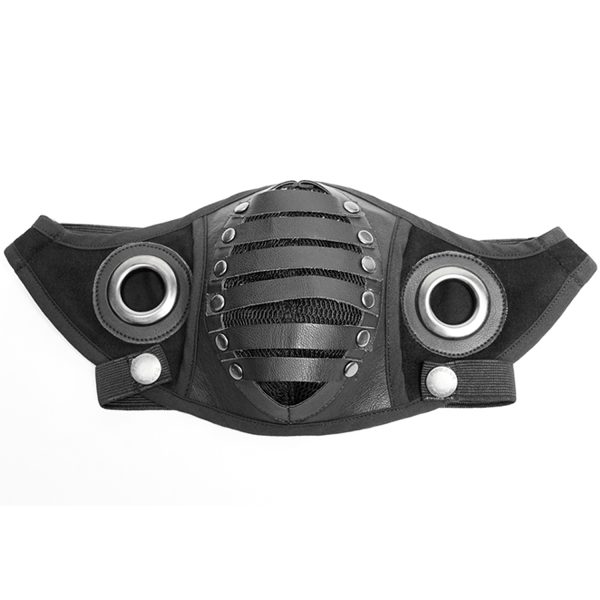 PUNK RAVE Masque ‘Reptilian’ Noir Nouvelle Collection 3