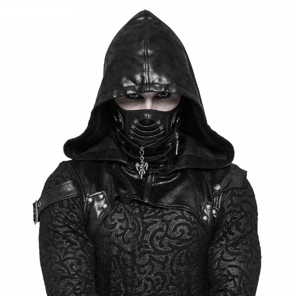 PUNK RAVE Masque ‘Reptilian’ Noir Nouvelle Collection 5