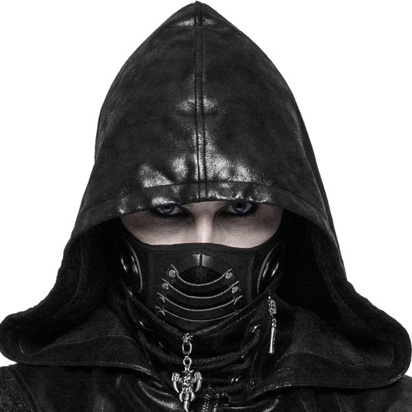 PUNK RAVE Masque ‘Reptilian’ Noir Nouvelle Collection 1