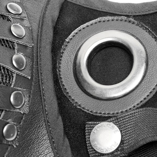 PUNK RAVE Masque ‘Reptilian’ Noir Nouvelle Collection 9