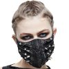 prix pas cher DEVIL FASHION Masque ‘Silver Pinned’ Noir 20