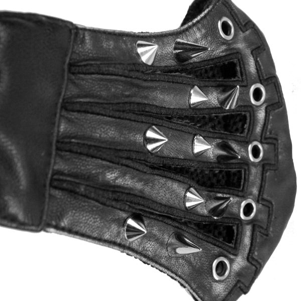prix pas cher DEVIL FASHION Masque ‘Silver Pinned’ Noir 14