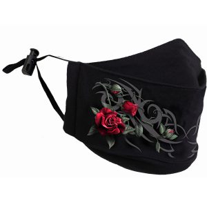 france en ligne Spiral Direct Masque ‘Tribal Rose’ Noir 11