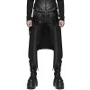 PUNK RAVE Mi-Jupe Kilt Pour Hommes ‘Assassin’s Creed’ Noire Top ventes 52