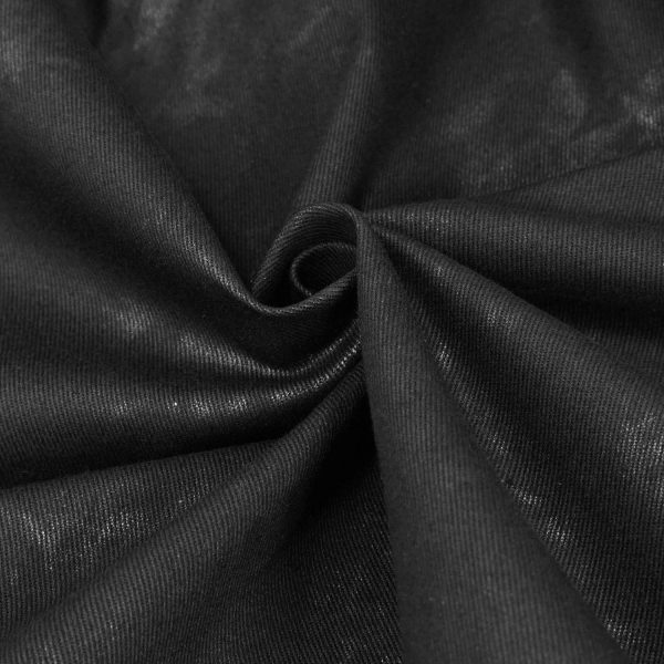 garantie de qualité DEVIL FASHION Mi-Jupe Kilt Pour Hommes ‘Catacomb’ Noire 18