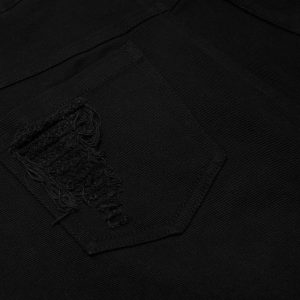 pas cher en ligne PUNK RAVE Mini-Jupe ‘Decadent’ Noire 60