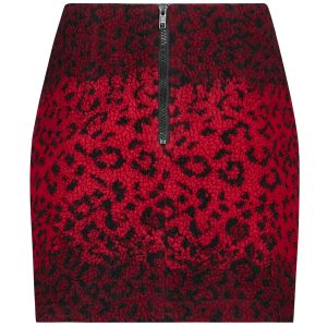 mode PUNK RAVE Mini-Jupe ‘Hot Girl’ En Léopard Rouge 49