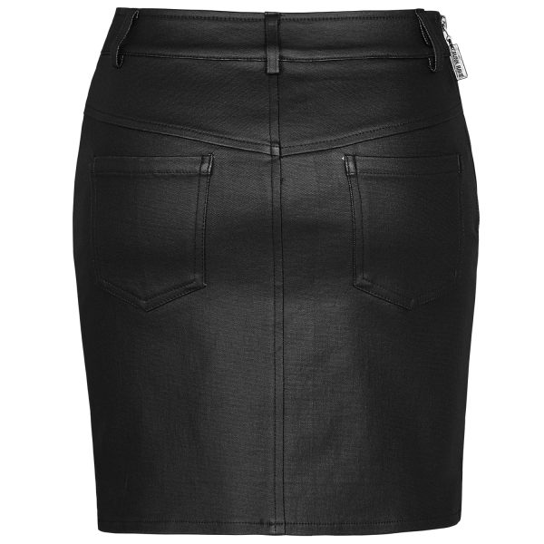 qualité supérieure PUNK RAVE Mini-Jupe ‘Laced Doll’ Noire 15