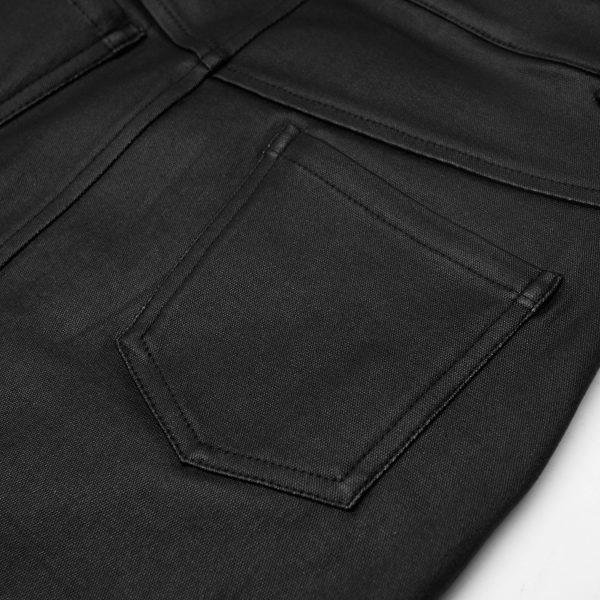 qualité supérieure PUNK RAVE Mini-Jupe ‘Laced Doll’ Noire 18