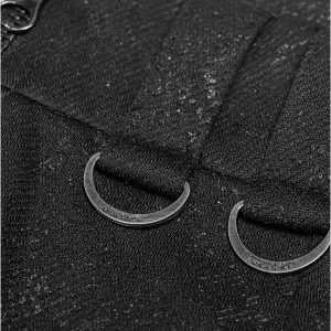 boutiqued en ligne PUNK RAVE Mini-Jupe ‘Norra’ Noire 41