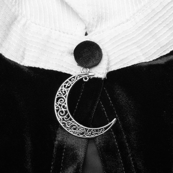 PUNK RAVE Mini Robe ‘Dark Bat’ Noire Et Blanche online boutique 19