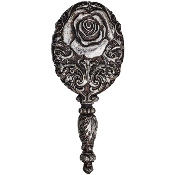 marques de renommée The Vault By Alchemy Miroir à Main ‘Baroque Rose’ Argenté 3