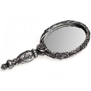 marques de renommée The Vault By Alchemy Miroir à Main ‘Baroque Rose’ Argenté 11