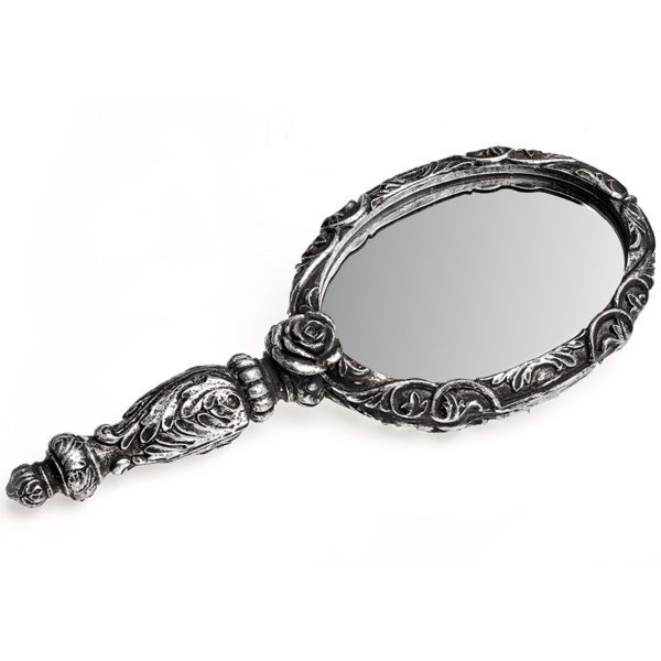 marques de renommée The Vault By Alchemy Miroir à Main ‘Baroque Rose’ Argenté 4