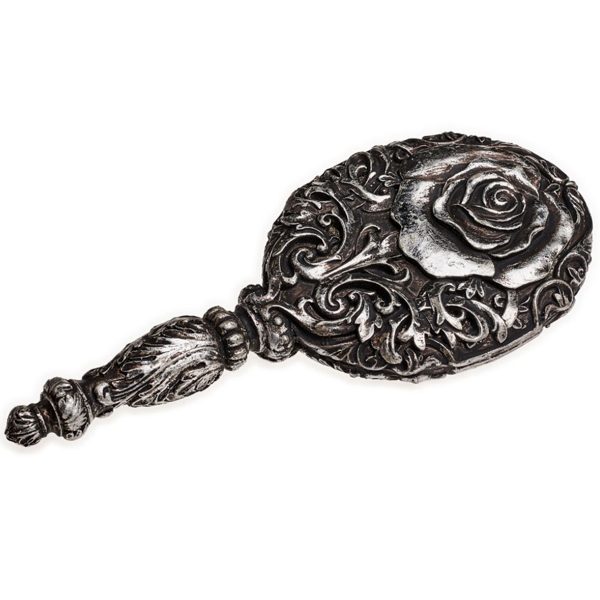 marques de renommée The Vault By Alchemy Miroir à Main ‘Baroque Rose’ Argenté 5