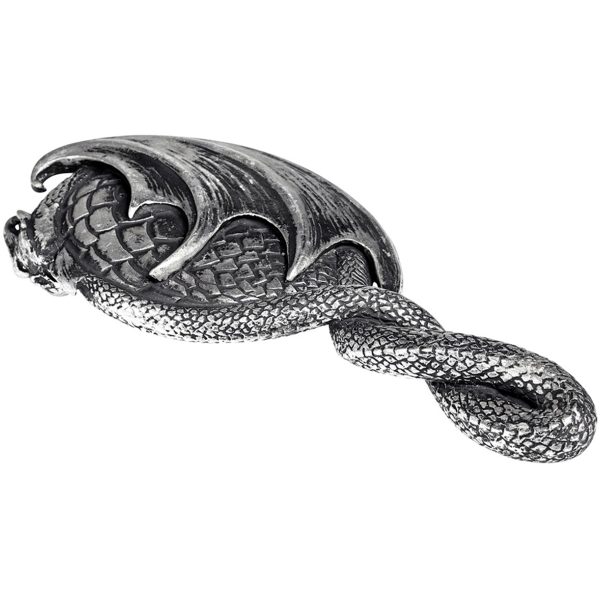 The Vault By Alchemy Miroir à Main ‘Dragon’s Lure’ Noir officiel 4