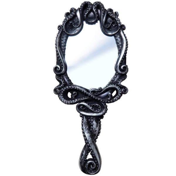The Vault By Alchemy Miroir à Main ‘Kraken’ Argenté haute qualité 1