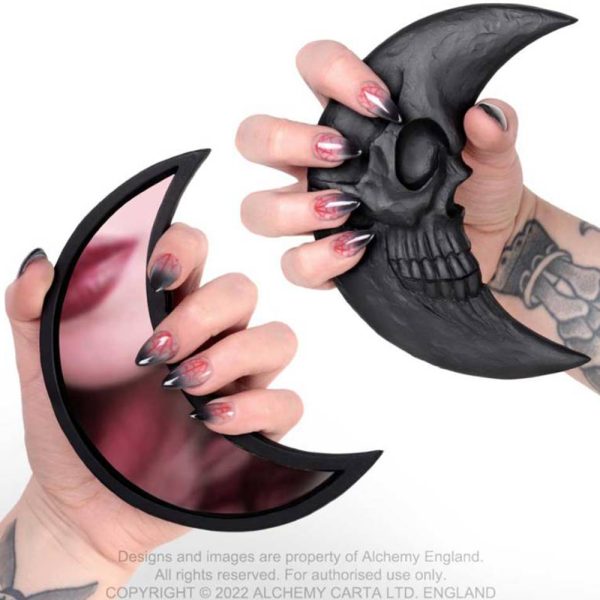 Acheter The Vault By Alchemy Miroir Compact ‘Black Moon’ Noir 5