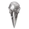 Authenticité garantie The Vault By Alchemy Miroir Compact ‘Raven Skull’ Argent Antique 16