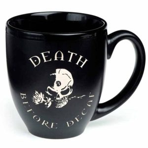 Satisfait ou Remboursé ALCHEMY GOTHIC Mug ‘Death Before Decaf’ 7