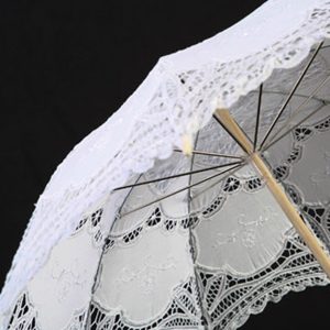 magasin pour PUNK RAVE Ombrelle Gothic Lolita ‘White Fairy’ Blanche 33