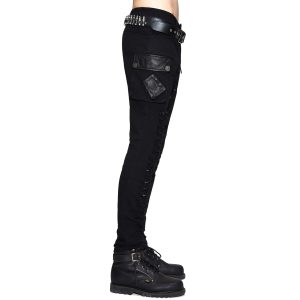 garantie de qualité DEVIL FASHION Pantalon ‘Argoth’ Noir 26