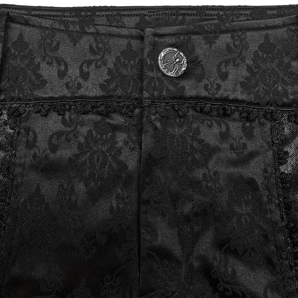 de garantie authentique PUNK RAVE Pantalon ‘Arnegliscus’ Noir 13