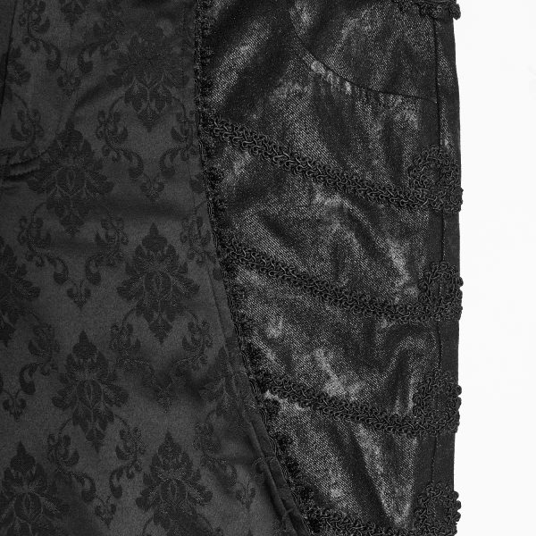 de garantie authentique PUNK RAVE Pantalon ‘Arnegliscus’ Noir 16