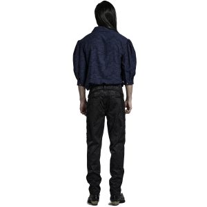 de garantie authentique PUNK RAVE Pantalon ‘Arnegliscus’ Noir 22