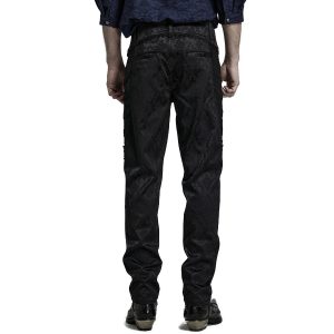 de garantie authentique PUNK RAVE Pantalon ‘Arnegliscus’ Noir 28