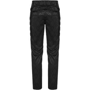 de garantie authentique PUNK RAVE Pantalon ‘Arnegliscus’ Noir 36