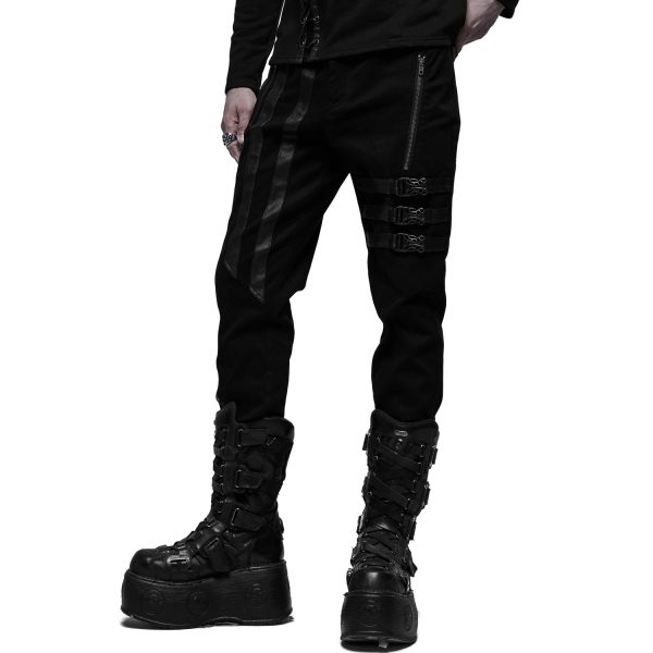 PUNK RAVE Pantalon ‘Dark Devil’ Noir Service Clients Dédié 12