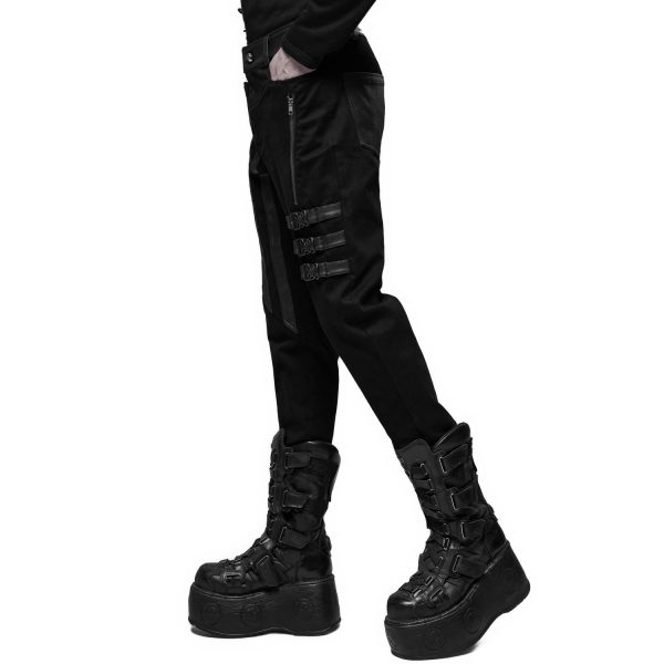 PUNK RAVE Pantalon ‘Dark Devil’ Noir Service Clients Dédié 14