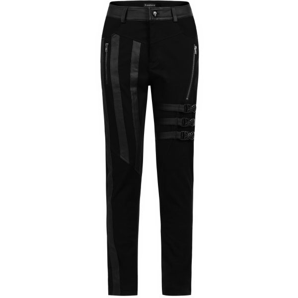 PUNK RAVE Pantalon ‘Dark Devil’ Noir Service Clients Dédié 15