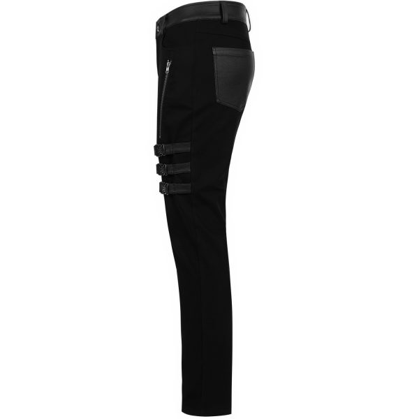 PUNK RAVE Pantalon ‘Dark Devil’ Noir Service Clients Dédié 17