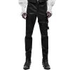 Retour Facile et Gratuit PUNK RAVE Pantalon ‘Asmodeus’ Noir 56