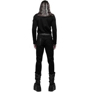 PUNK RAVE Pantalon ‘Dark Devil’ Noir Service Clients Dédié 25