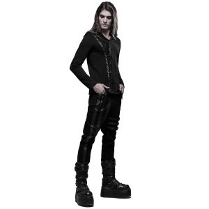 PUNK RAVE Pantalon ‘Dark Devil’ Noir Service Clients Dédié 29