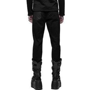 PUNK RAVE Pantalon ‘Dark Devil’ Noir Service Clients Dédié 39