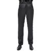 Meilleur Prix Garanti DEVIL FASHION Pantalon ‘Atkins’ En Jacquard Noir 64