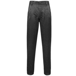 Meilleur Prix Garanti DEVIL FASHION Pantalon ‘Atkins’ En Jacquard Noir 42